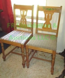 lot 159 image: Vintage mid century accent chairs