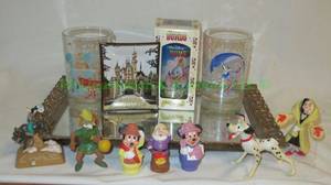lot 208 image: Disney collectibles as shown