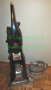 lot 154 image: Conair clothing steamer and Bissell pro heat floor buffer