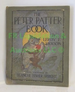lot 125 image: Antique 1918 The Peter Patter book childrens book