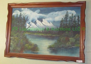 lot 151 image: Original oil painting framed and signed