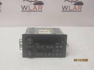 lot 121 image: 2002-2003 ENVOY TRAILBLAZER BOSE CASSETTECD 15058226