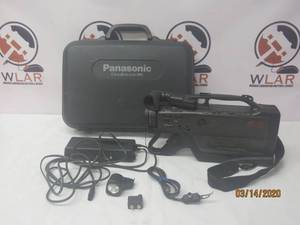 lot 125 image: PANASONIC OMNI AFX12 DIGITAL FADE MOVIE VHS ,CASE ,AC ADAPTER&nbsp