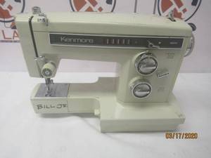 lot 229 image: VINTAGE KENMORE 158.1620 NO POWER CORDS
