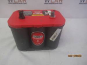 lot 260 image: OPTIMA BATTERY HIGH PERFORMANCE AGM RED34