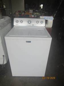 lot 264 image: MAYTAG WASHER HIGH EFFICIENCY COMMERCIAL TECHNOLOGY