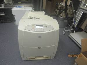 lot 288 image: HP COLOR LASER JET 4600