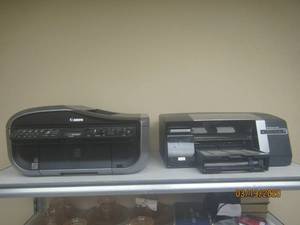 lot 290 image: HP OFFICEJET PRO K550 AND CANON PIXMA MX850