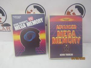 lot 364 image: TOTAL OF 2 KEVIN TRUDEAUS MEGA MEMORY NIGHTGALE CONANT