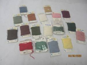 lot 374 image: TOTAL OF 18 CANDLE WICKING YARNS&nbsp