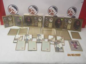 lot 379 image: TOTAL OF 20 GOLD PICTURE FRAMES5 X 7 ,4 X 6 , 8 X 10&nbsp