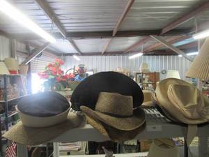 lot 41 image: HAT COLLECTION OF VARIOUS STYLES OF HATS
