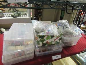 lot 79 image: COMPREHENSIVE BEAD ASSORTMENT