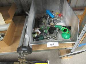lot 107 image: TRIPOD WATER SPRINKLER ANTI - FREEZE HOSE BIB WINTERIZER AND MORE