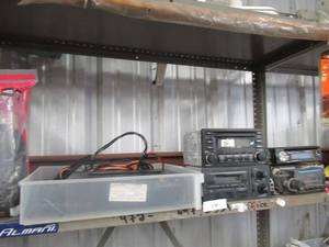 lot 114 image: PIONEER CDX-FM61 6 DISC ADD-ON CD CHANGERPLAYER WITH ALL ACCESSORIES AND 4 CAR STEREOS