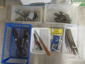 lot 122 image: BRASS CRAFT FLARING TOOL, ASSORTED FILES, ASSORTED DRILL BITS AMD MORE