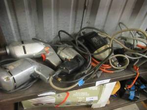 lot 127 image: 7 CORDED HAND DRILLS