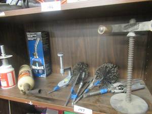 lot 147 image: CYLINDER HONERS, BUTANE TORCHES AND MORE