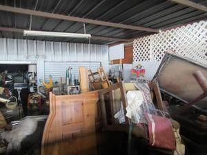lot 273 image: HUGE MYSTERY LOT STORAGE LOCKER THAT WAS ABANDONED WITH HUNDREDS OF ITEMS. COME OUT ON PREVIEW DAY AND GIVE IT A LOOK. BUYER WILL HAVE ADDITIONAL DAYS TO REMOVE ITEMS