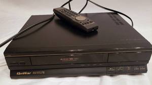 lot 60 image: Quasar VCR with remote