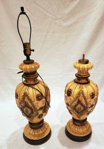 lot 75 image: Vintage Lamps