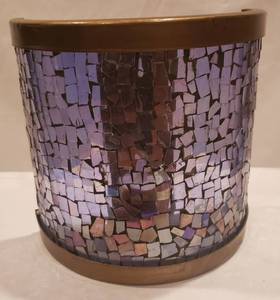 lot 134 image: Amethyst Candle Sconce