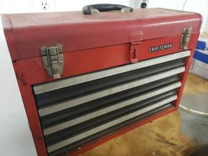 lot 160 image: Craftsman Toolbox