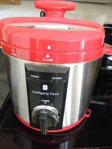 lot 149 image: Wolfgang Puck pressure cooker new without box