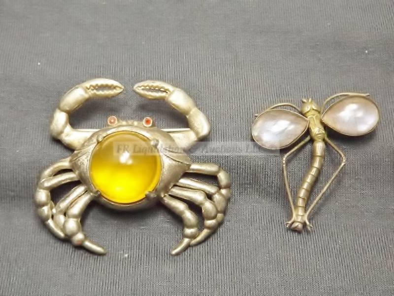 lot 68 image: Sterling Silver,925,silver,jewelry,earrings,800 silver, coin, Siam, Niello,C clasp