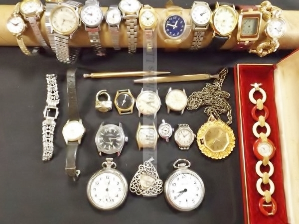 lot 120 image: watches, jewelry, jewel, swiss, Bulova, rolled gold
