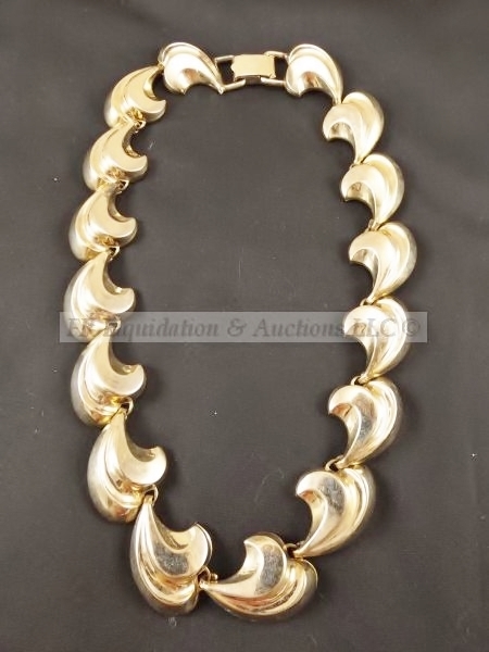 lot 132 image: Signed, Bartek, jewelry, necklace