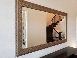 lot 32 image: Malika Antique Silver Mirror by Uttermost