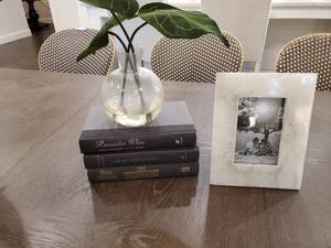 lot 88 image: Books, Frame & Faux Stems