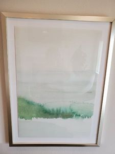 lot 178 image: Framed with Glass Giclee on Paper Emerald Landscape 1
