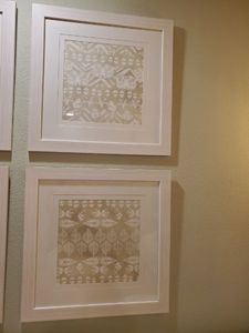 lot 229 image: Framed with Glass Tribal Coast Art by Vess