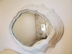 lot 236 image: Framed Wall Mirror