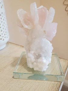 lot 242 image: Pink & White Crystal Specimen