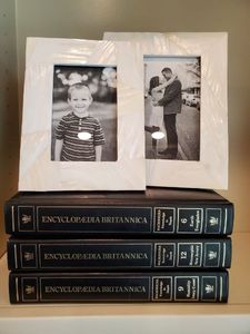 lot 27 image: Twos Company Frames & 3 Encyclodepias