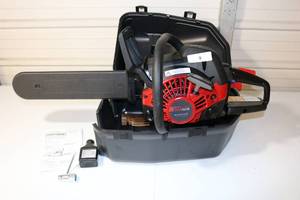 lot 9 image: Craftsman 18 Chainsaw 42cc Engine 2-Cycle 71-74018