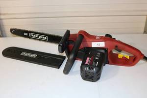 lot 12 image: Craftsman 18 Electric Chainsaw