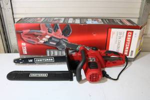lot 22 image: Craftsman 18 Electric Chainsaw 71-34120
