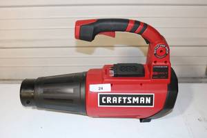 lot 24 image: Craftsman 60V Cordless Blower 440CFM 110MPH
