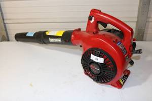lot 39 image: Craftsman Gas Blower 25cc 200MPH 430CFM