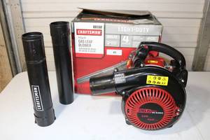 lot 45 image: Craftsman Gas Blower 26.5cc 4-cycle Light Duty 71-58973