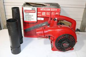 lot 49 image: Craftsman Gas Blower 25cc 2-Cycle Medium Duty 71-79160