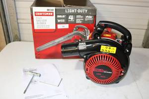 lot 50 image: Craftsman Gas Blower 26.5cc 4-cycle Light Duty 71-58973