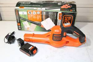 lot 54 image: Black & Decker 20V Cordless Blower