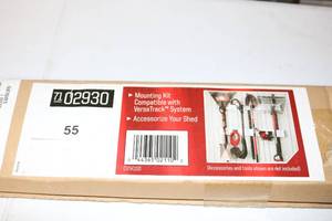 lot 55 image: Craftsman Mounting Kit for VersaTrack System 71-02930