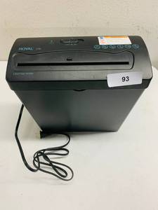 lot 93 image: Royal 6 Sheet Paper Shredder