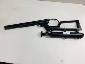 lot 27 image: Paintball Gun w Empty CO2 Tank